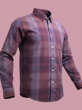 Rhône Lightweight Button Down Long Sleeve in Red Plaid NWT Men’s SMALL